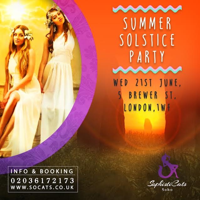 Summer Solstice Party SophistiCats